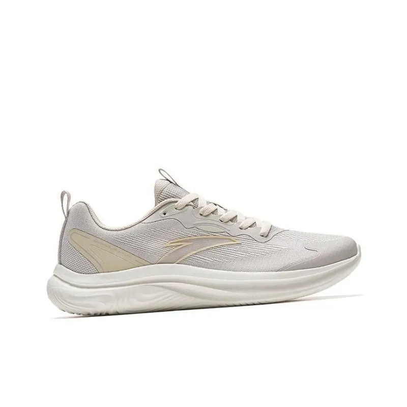 Anta Lingyun Low Top Running Shoes Men's White Gray-1