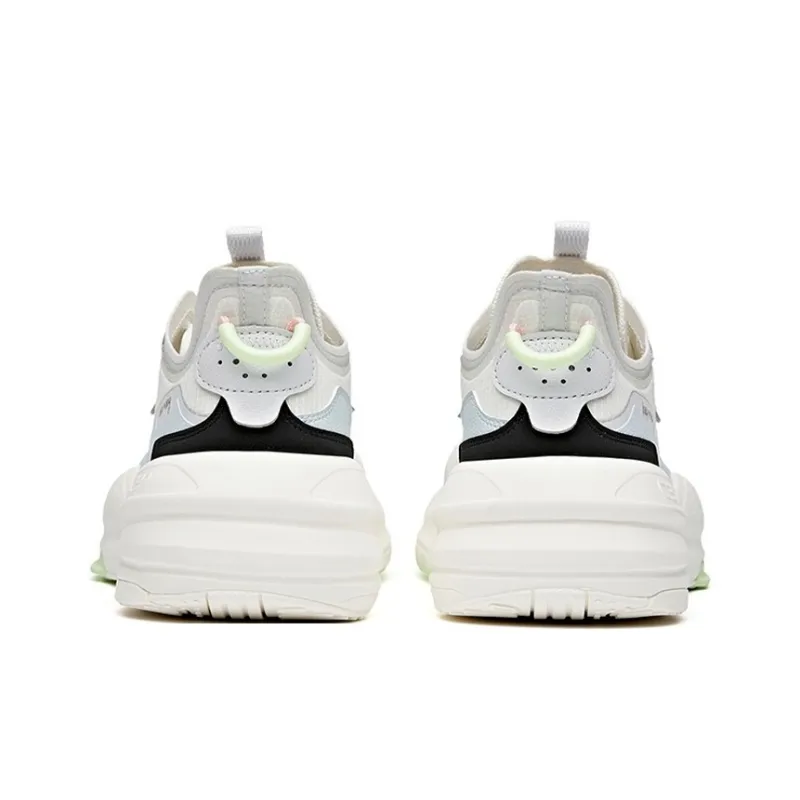 Anta C37 Series Life Collection Low-Top Skateboard Shoes Women's White Blue-3