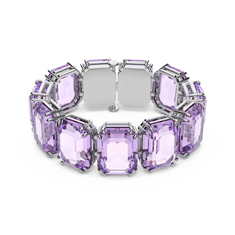 Swarovski Millenia Bangles Women's Purple-0