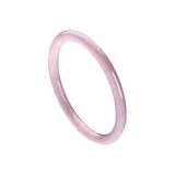 Pink Peach Blossom Dingdang Bangle