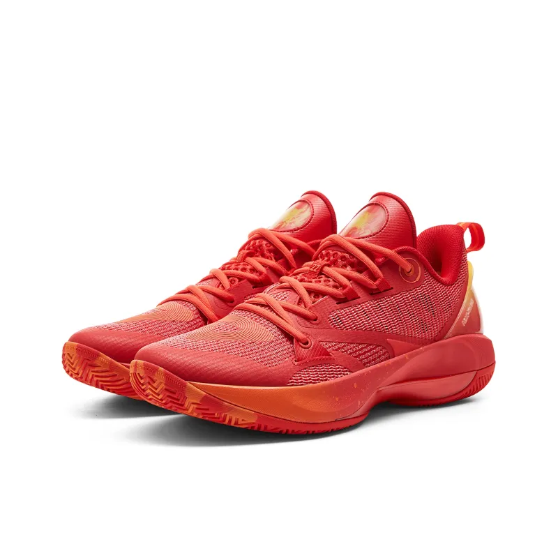 PEAK Taichi Andrew Wiggins AW Talent-1 Anti-Slip Wear-Resistant Basketball Shoes Men's Fiery Color Scheme-2