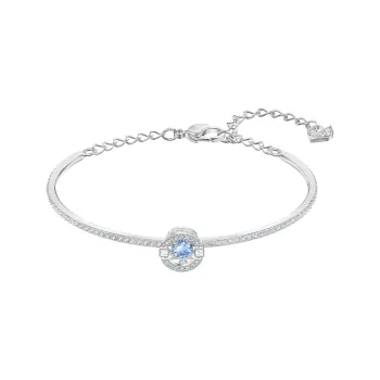 Swarovski Rhodium Plated Bangles Women's Blue