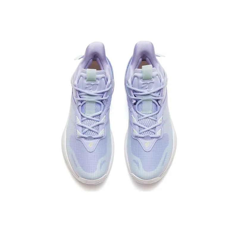 Anta Swoosh 2.0 GH Cushioning Anti-Slip And Wear-Resistant Low-Top Basketball Shoes Turquoise-2