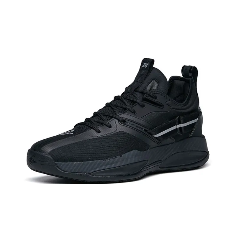 ANTA GH3 Basketball Shoes Men Low Top Black-1