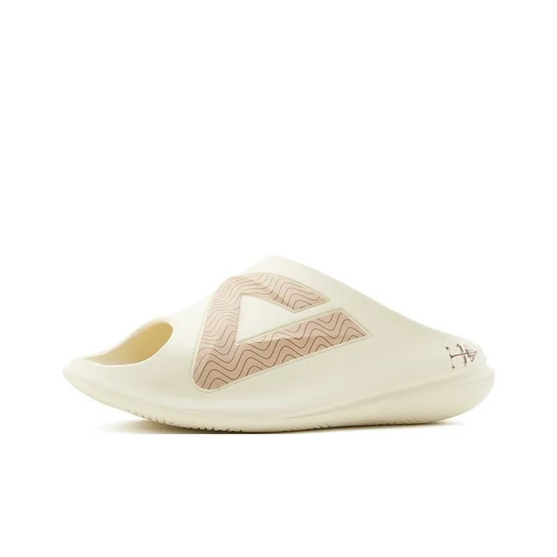 PEAK Very Small Fat Drag EVA Quiet Slide Slippers Women's Khaki-1