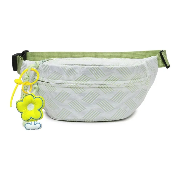 Bywhich Canvas Sling Bag Fanny Pack Regular Unisex Yellow Pink Green Purple-7