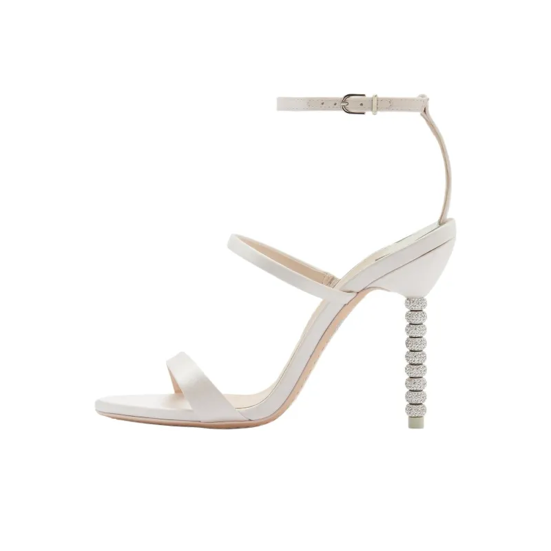 Sophia Webster Rosalind One Strap Sandals 10cm Women's White-0