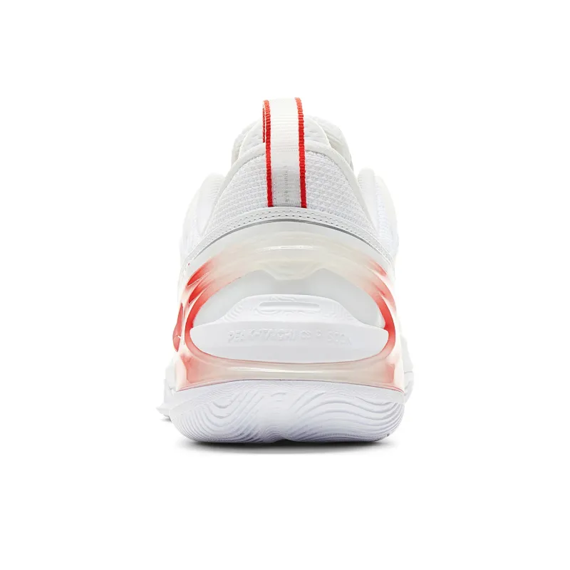PEAK Agile 2.0 Basketball Shoes Men Low Top Big White PEAK Red-4