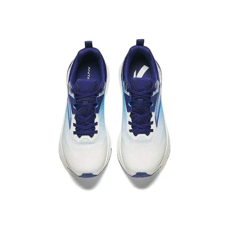Anta Low Top Running Shoes Men's White Blue-2