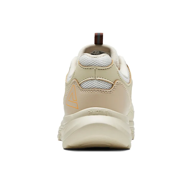 PEAK OG45 Slip Resistant Low Top Running Shoes Women's Bean Khaki-4
