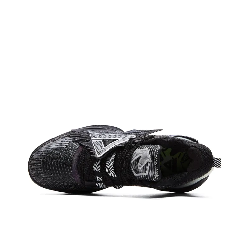 PEAK Phantom Foal 2.0 Basketball Shoes Men Low Top Black Heather Gray-3