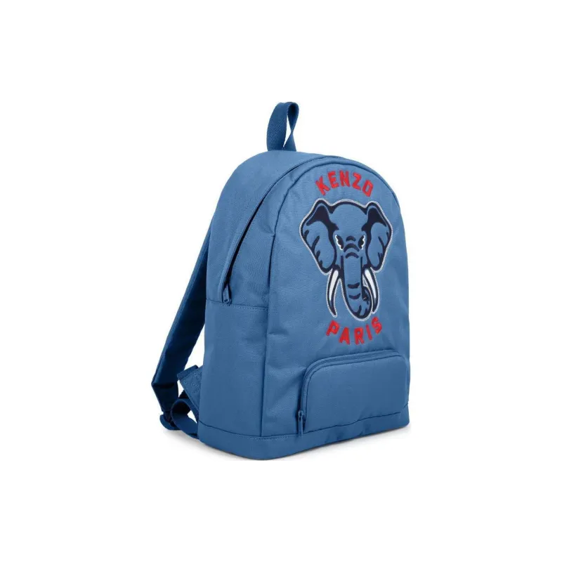 KENZO Kids Rucksack Logo embroidered Backpack-1