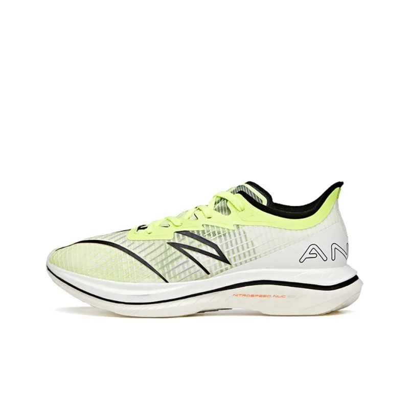 Anta C202 GT Cushioning Anti Slip Wear Resistant Breathability Low Top Running Shoes Men's Green-0