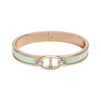 HERMES 2000 2024 Enamel Mini Clic Chaine D'Ancre Bracelet Pm Costume Bracelet