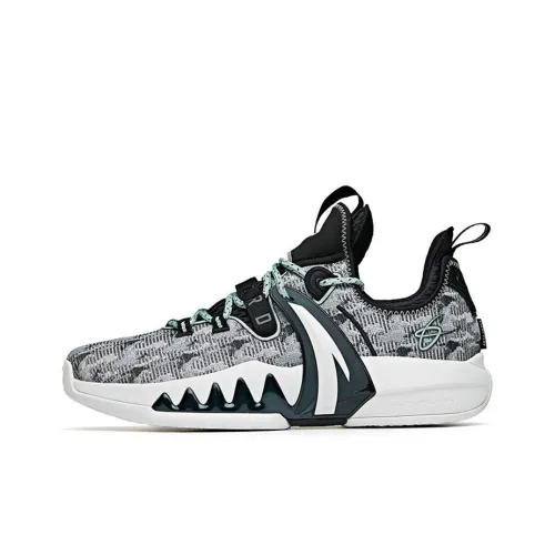 Anta Gordon Hayward GH2 'Away' Away Low Top Basketball Shoes Men's Gray Green