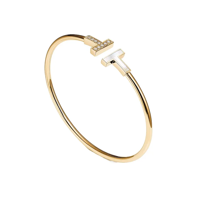 TIFFANY & CO. Diamond Bangles Women's-1