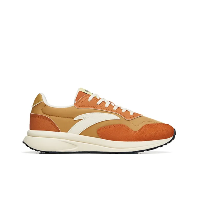 Anta HERITAGE Wear Resistant Low Top Sports Casual Shoes Women's Brown-1
