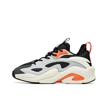 ANTA Bastard Chunky Sneakers Men Low Top Black/White/Orange