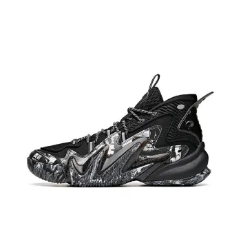 Anta Berserk 2 Cushioning Anti Slip And Wear Resistant High Top Basketball Shoes Black