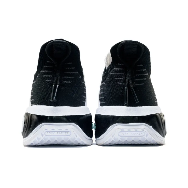 PEAK Attitude Extreme Series Basketball Shoes Men Low Top All White/Black-4