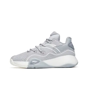 Anta A Flash Bubble 1.0 KT Low Top Performance Basketball Shoes Men's Gray