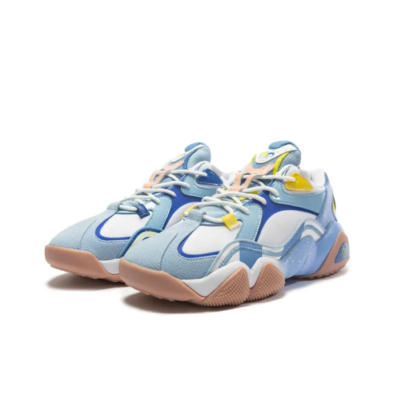 PEAK State Pole 6371 Haier Brother Vintage Basketball Shoes Blue-1