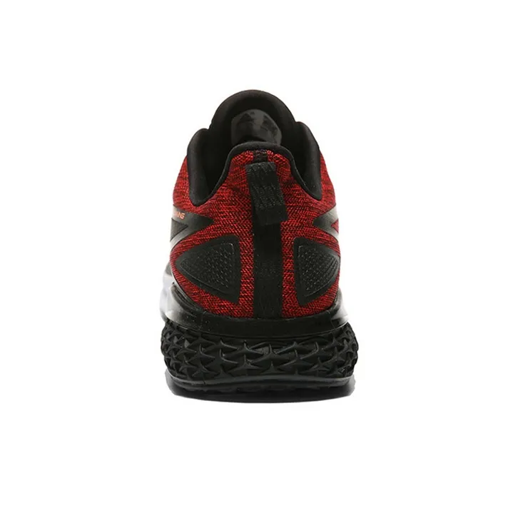 PEAK Magic Bullets Durable Breathable Low Top Running Shoes Men's Black Red-3