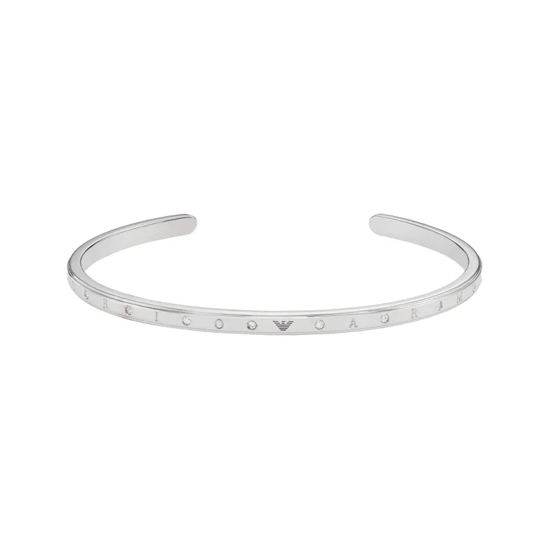 EMPORIO ARMANI 925 Sterling Silver Bangles Women's-0