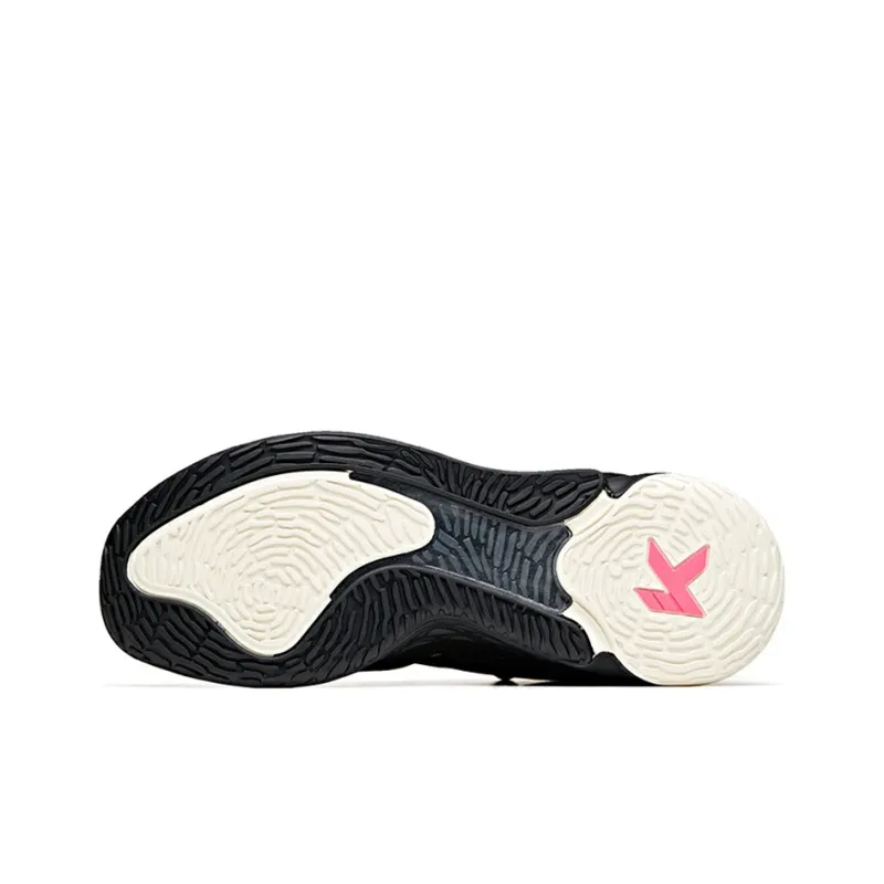 Anta Thompson KT Basketball KT4 Lovs Cushioned Slip Resistant Abrasion Resistant High Top Basketball Shoes Black-5