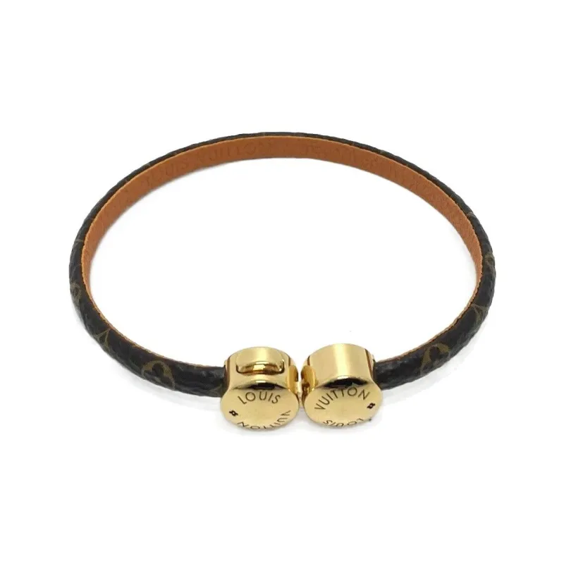 LOUIS VUITTON Historic Mini Monogram Bracelet-1
