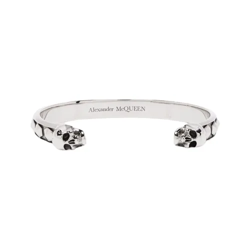 Alexander McQueen Bangles Unisex Silver