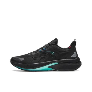 Anta Rocket 5.0 Anti Slip Wear Resistant Low Top Running Shoes Men's Black