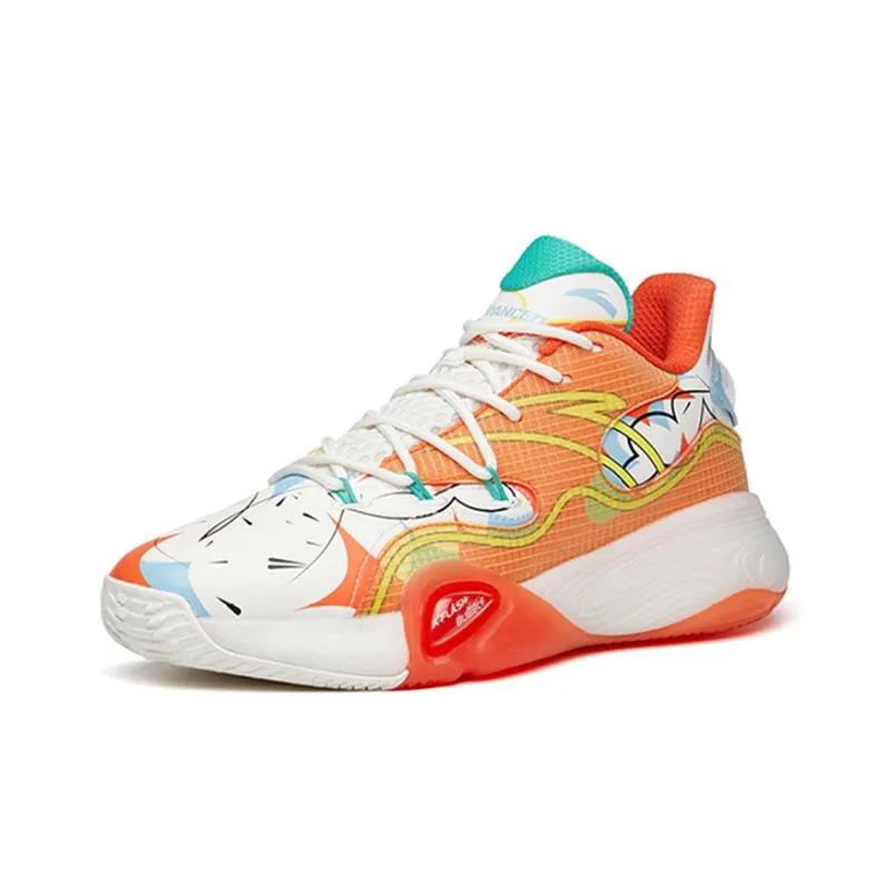 Anta A Flash Bubble 1.0 Cement Bubbles Low-Top Performance Basketball Shoes Koi Fish Color Scheme-2