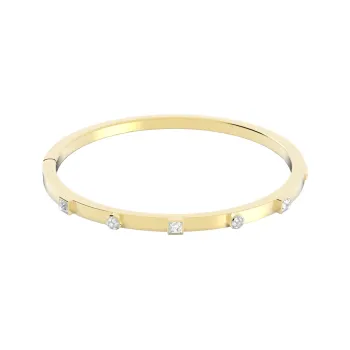 Swarovski Synthetic Cubic Zirconia Bangles Women's Gold