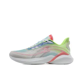 PEAK Flick 002 Cushioning Anti Slip And Wear Resistant Low Top Running Shoes Women's White Green