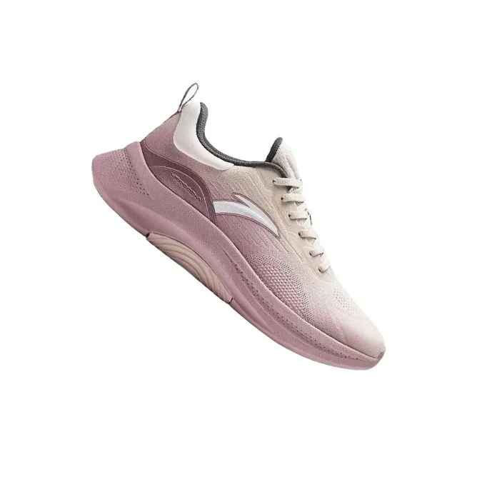 Anta God Walk 5 Anti Slip Wear Resistant Low Top Training Shoes Women's Gray Purple-3