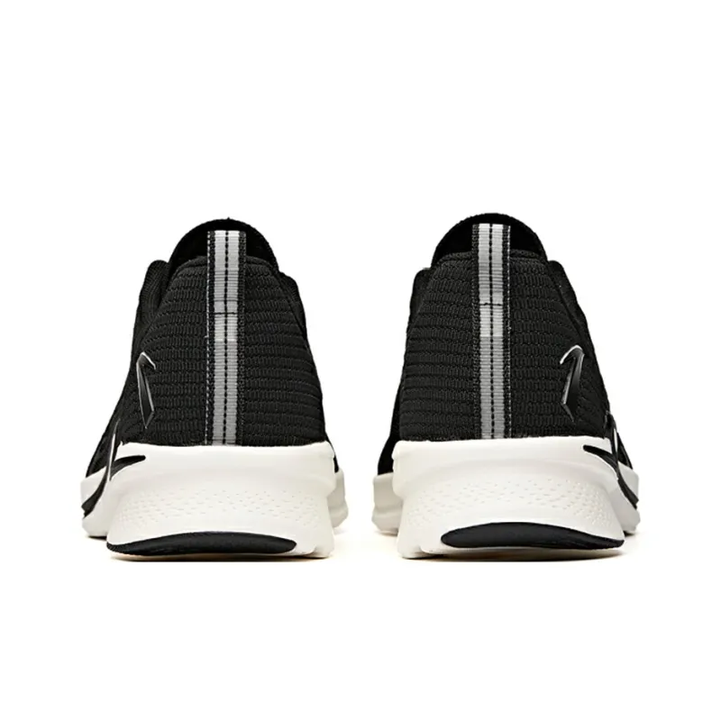 Anta Hydrogen Run II Cushioning Slip Resistant Abrasion Resistant Breathable Low Top Running Shoes Men's Black White-3