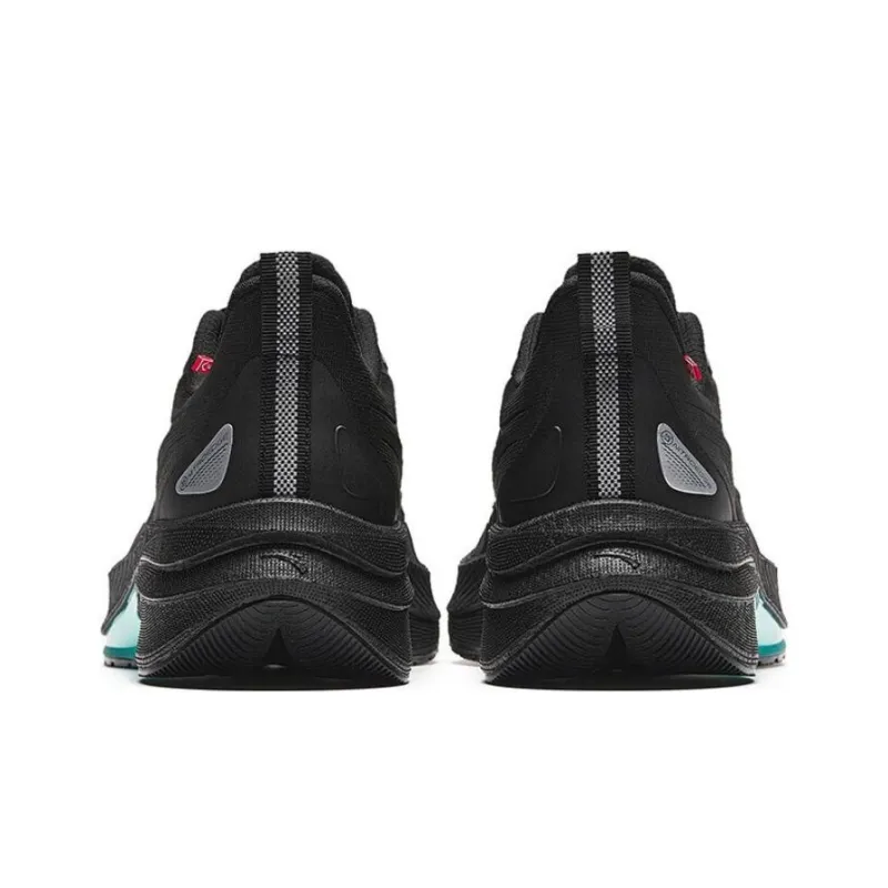 Anta Rocket 5.0 Anti Slip Wear Resistant Low Top Running Shoes Men's Black-3