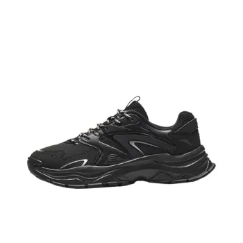 Anta Hot OG 2 Wear Resistant Low Top Chunky Sneakers Men's Black