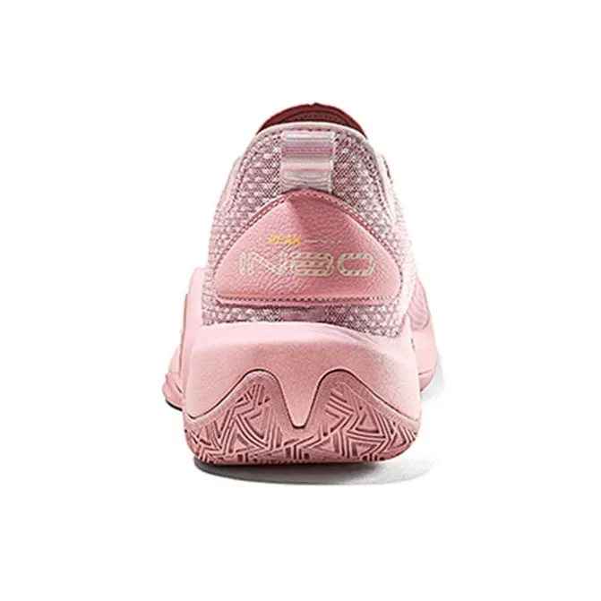 PEAK Sonic Boom 1.0 Cushioning Anti Slip Wear Resistant Breathability Low Top Basketball Shoes Men's Pink-2