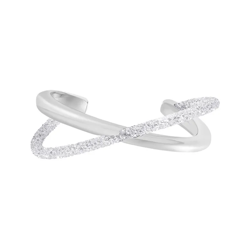 Swarovski Crystaldust Faux Crystal Stone Bangles Women's-0