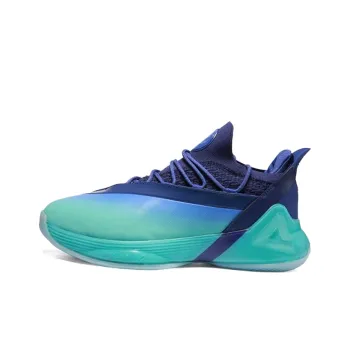 PEAK Parker Seven Non slip Lightweight Low Top Performance Basketball Shoes Men's Emerald