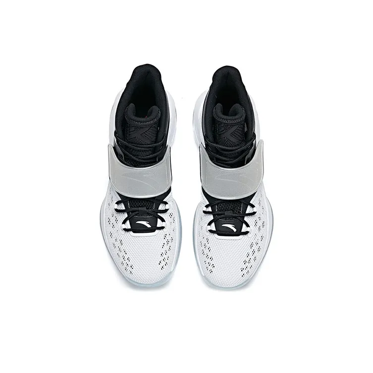 Anta KT Ice High-Top Basketball Shoes Men's White-3