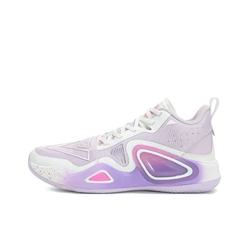 PEAK State Extreme Triangle 2.0 Basketball Shoes Men Low-Top Iridescent Purple