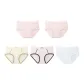 K Set-Macaron Color Block-Pink+Pink+Yellow Cream+Light Purple+Blue