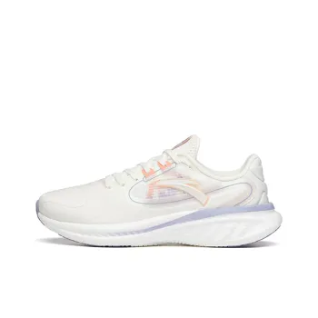 Anta Martian Foam Cushioning Anti Slip And Wear Resistant Low Top Running Shoes Women's Ivory White