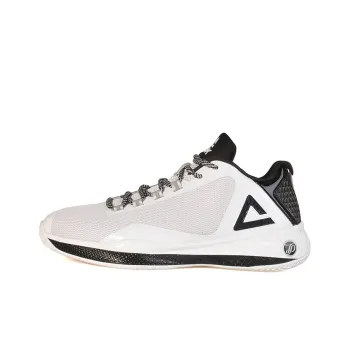PEAK Parker IV Mid Top Performance Basketball Shoes Men's White