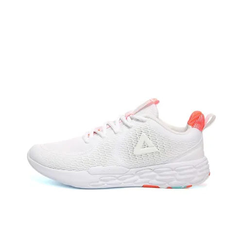 PEAK Magic Bullets Running Shoes Women's Low-Top White