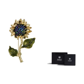 HMZ Brooches Women's Gold