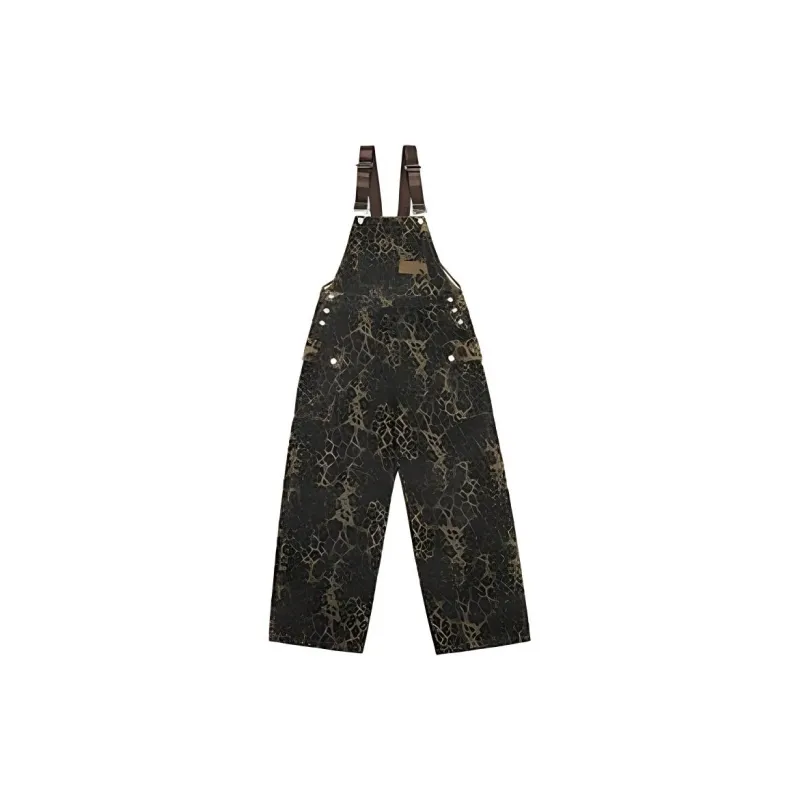 YuChaJia Overalls Women's Leopard Print-1